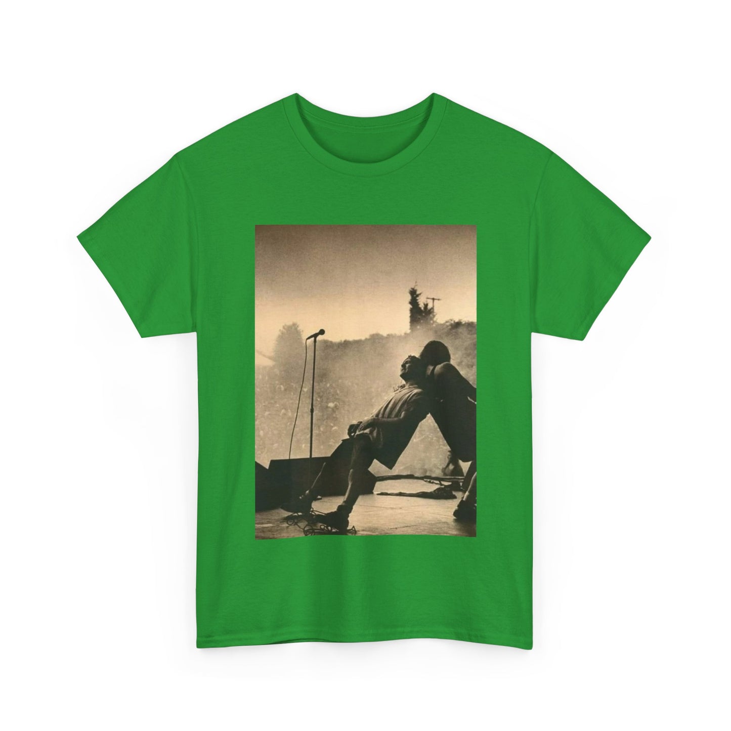 Pearl Jam TShirt vintage grunge stage  photo Unisex Heavy Cotton Tee OFFICIAL