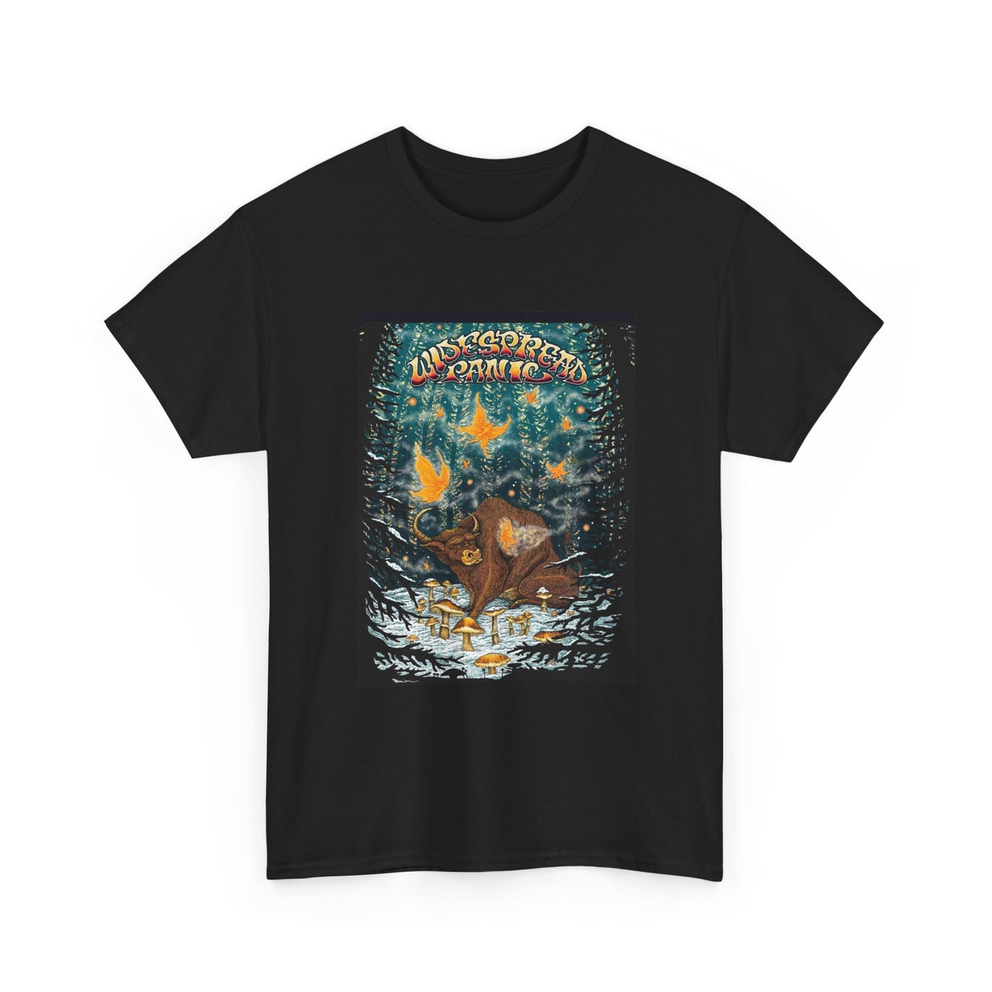 Widespread panic Tshirt Vintage Tour Poster Retro Unisex Heavy Cotton Tee 2