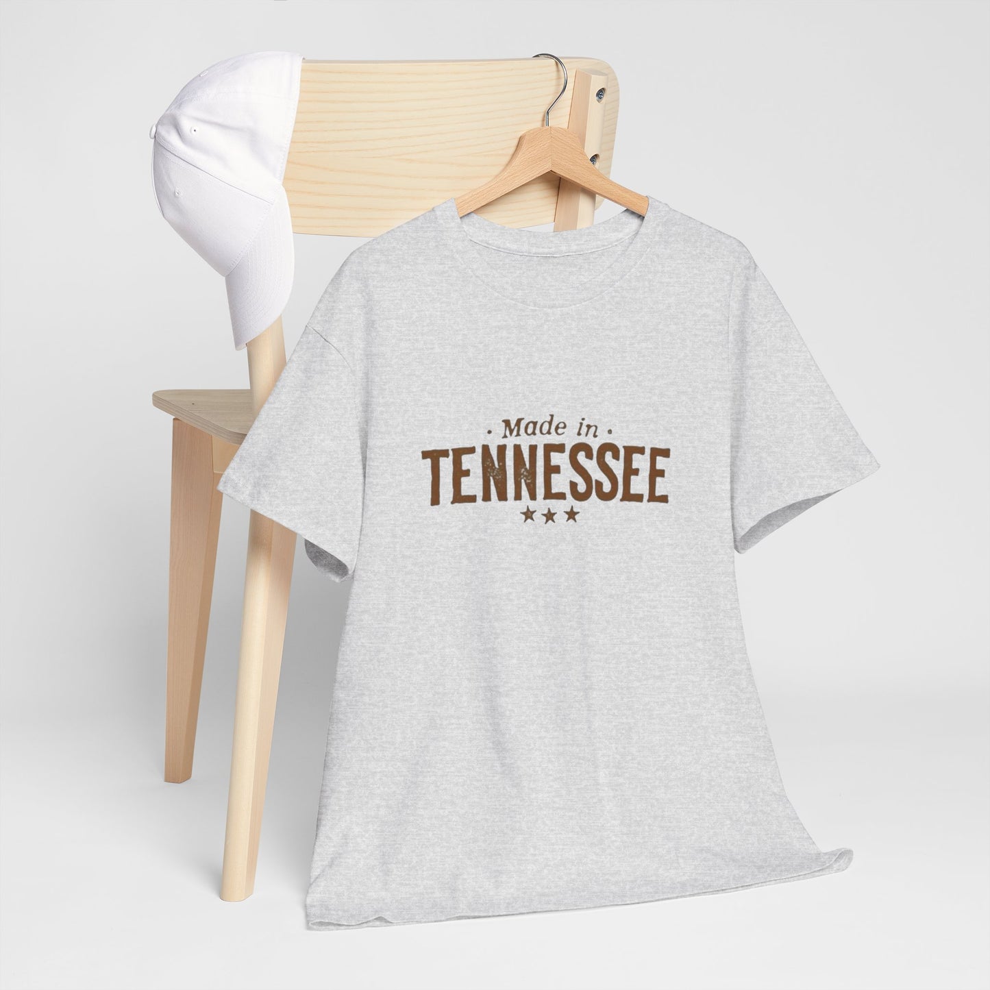Made In Tennessee Graphic T Shirt NEW ADULT Unisex Heavy Cotton Tee