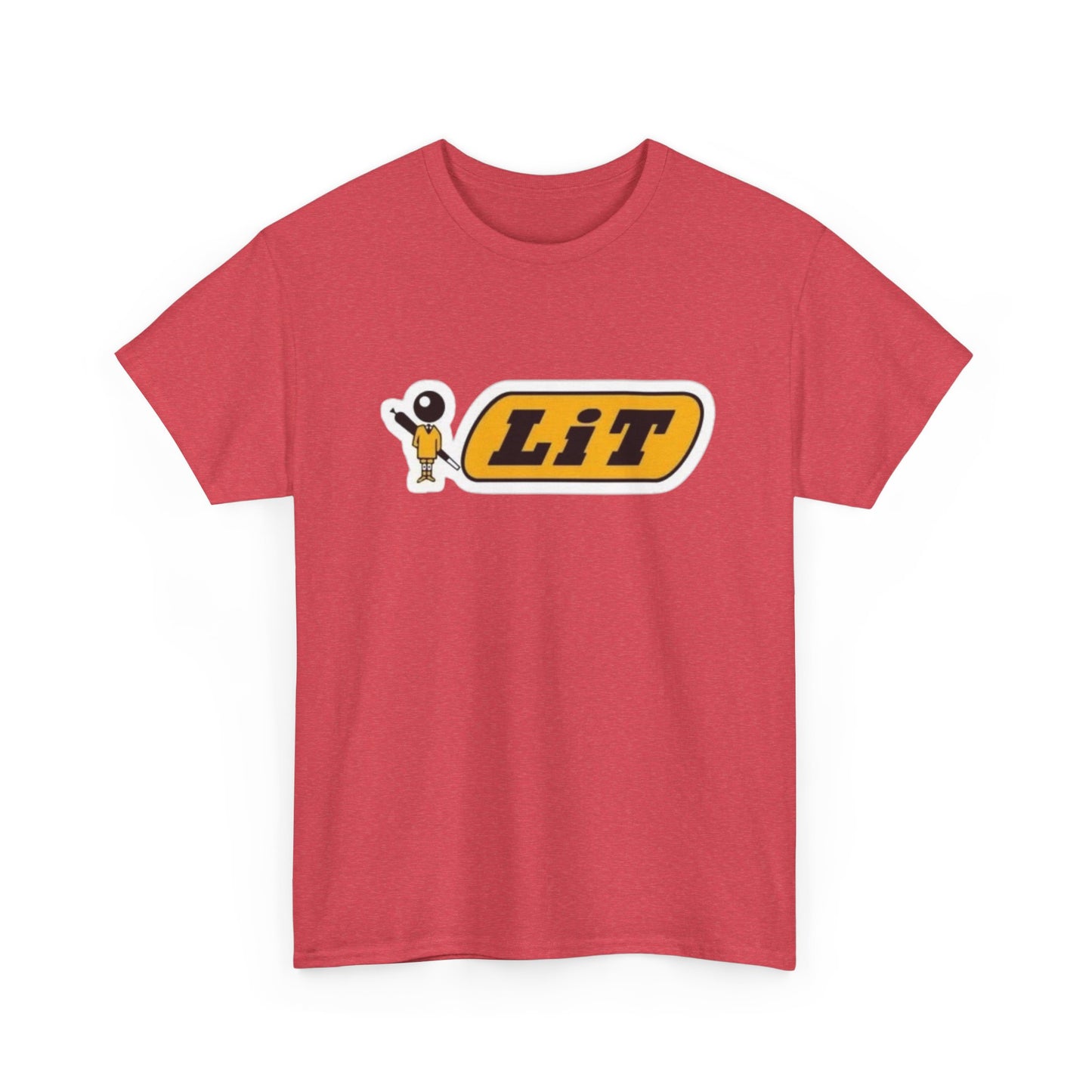 Lit Funny Meme Jokes T-Shirt Unisex Heavy Cotton Tee Gift New