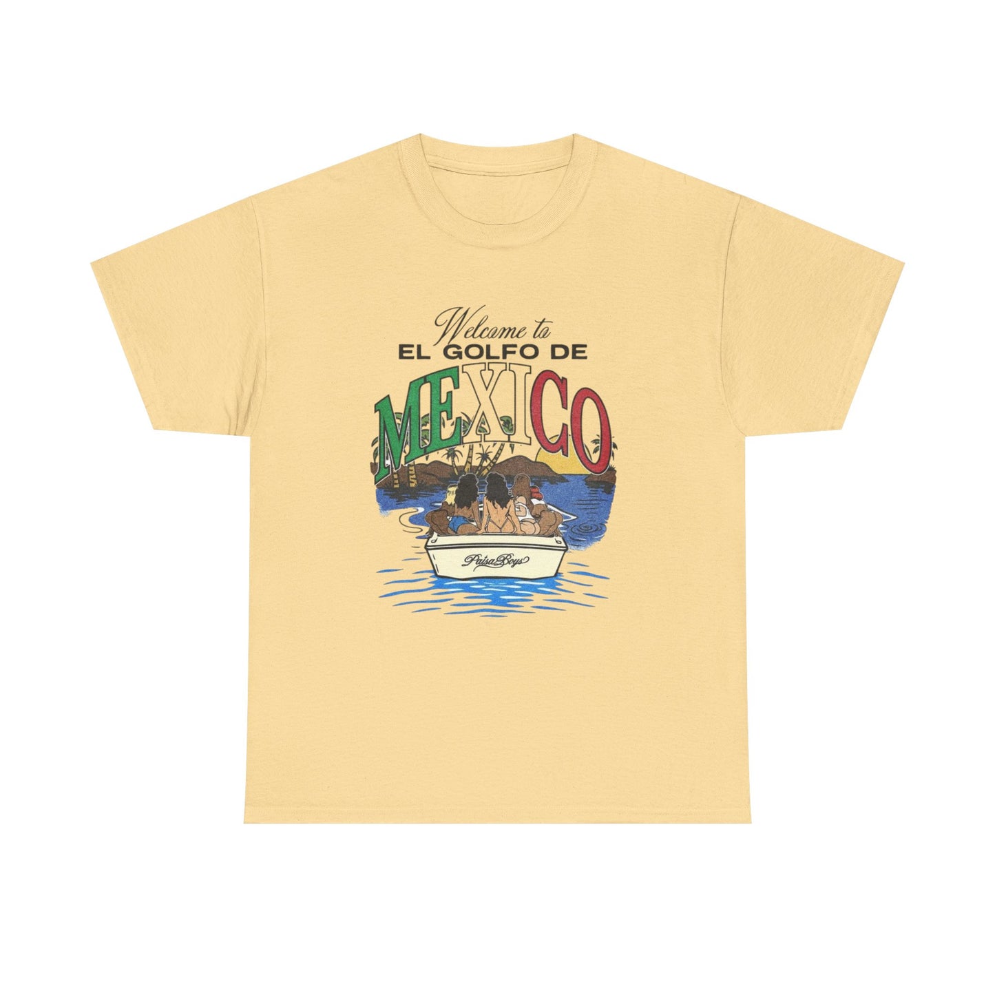 Welcome To Gulf Of Mexico Bikini Graphic T Shirt S-5XL NEW Unisex Heavy Cotton