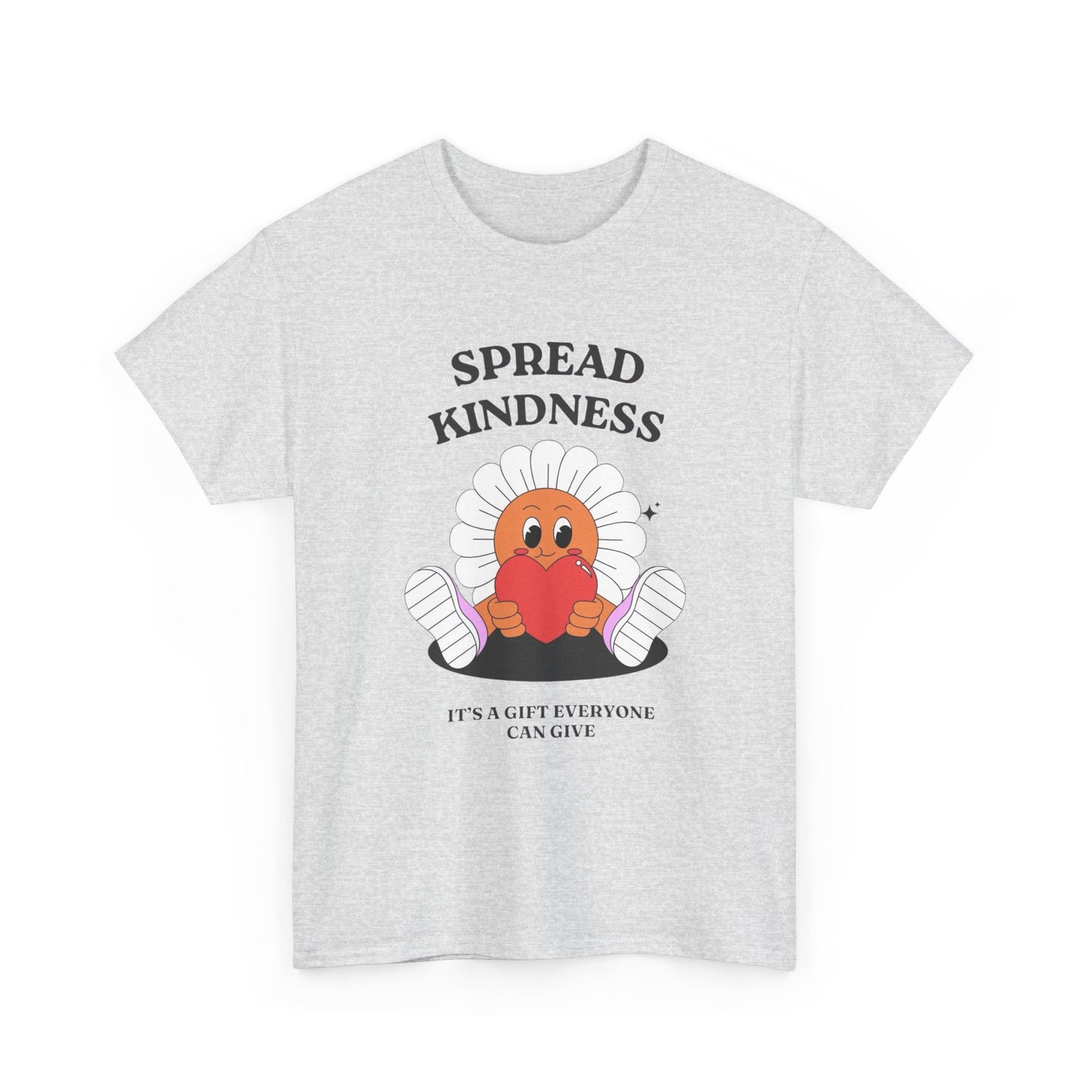 Spread Kindness Graphic T Shirt Unisex Heavy Cotton Tee