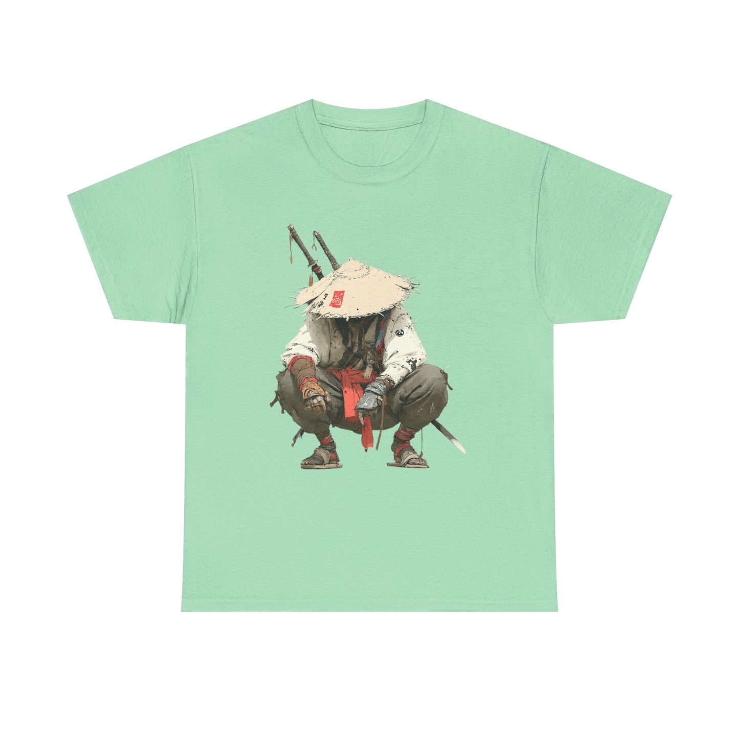Samurai Graphic T Shirt NEW ADULT TEE VINTAGE