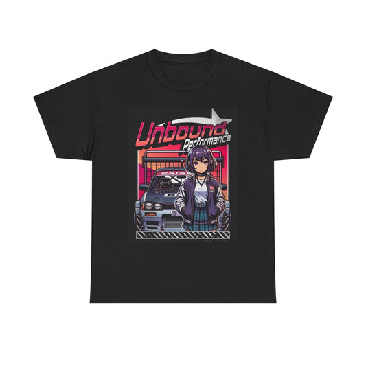 Unbound Performance Anime Graphic T Shirt Unisex Heavy Cotton Tee Gift Vintage