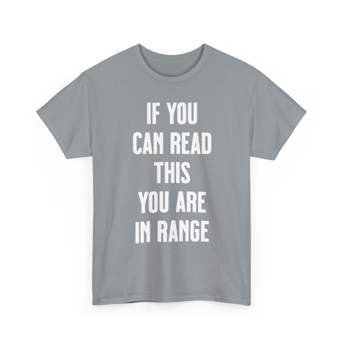 If You Can Read This Funny Trump T Shirt Retro Range America Unisex Gift