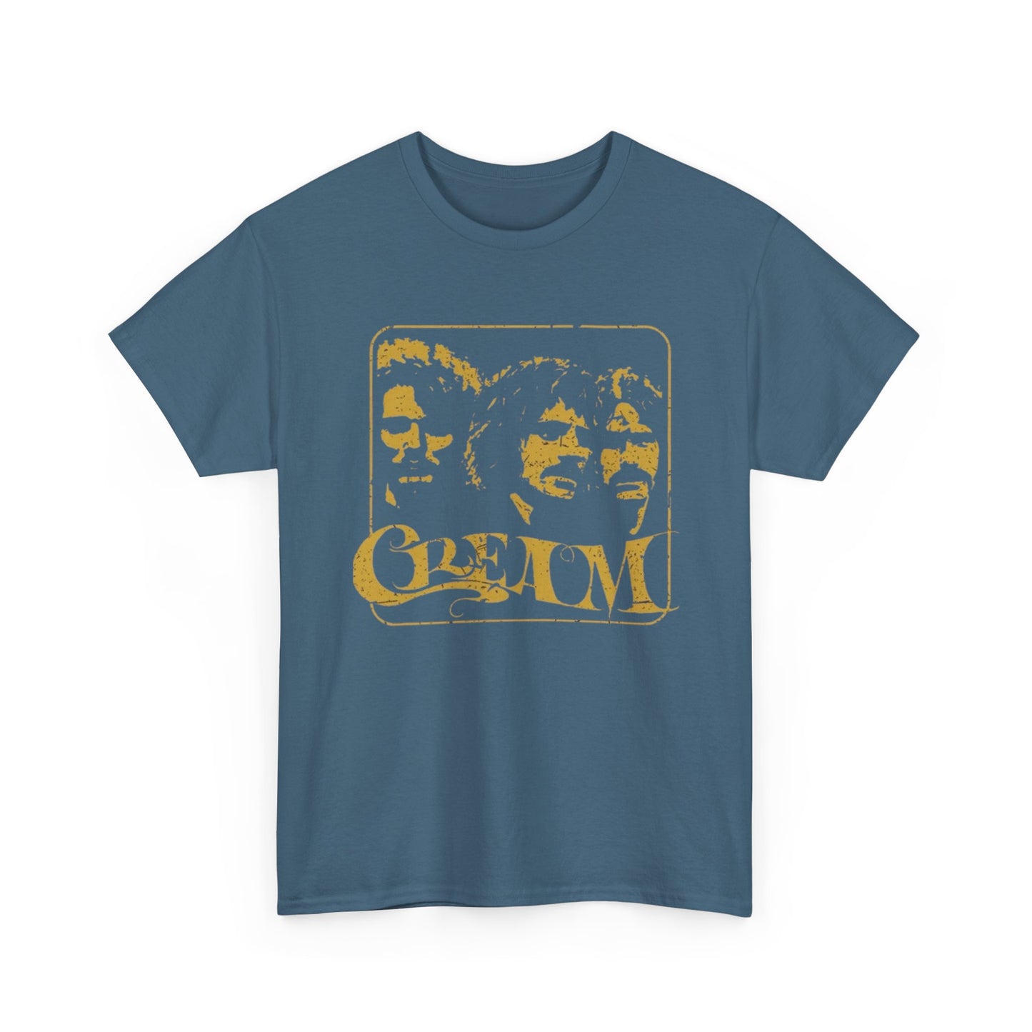 Cream Vintage Rock Graphic T Shirt NEW ADULT Tee