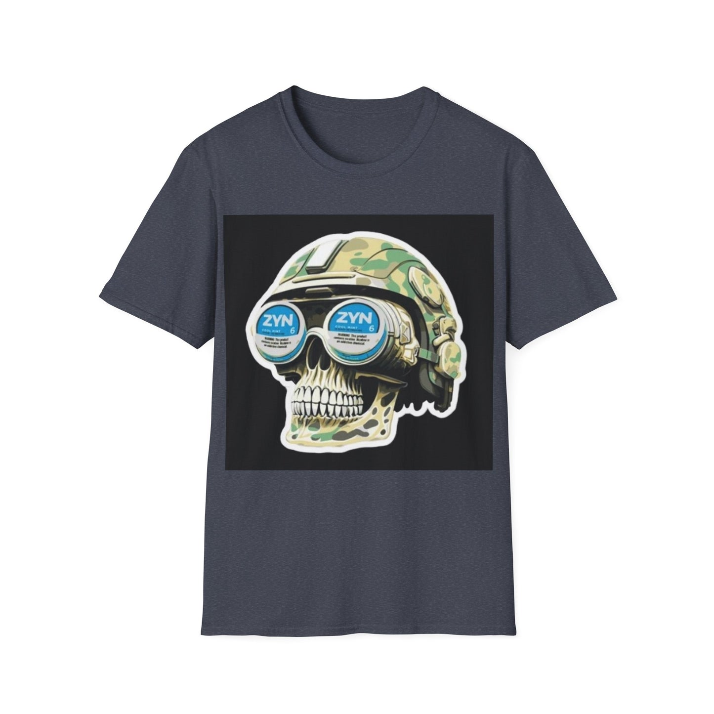 ZYN shirt pouch American Camo zyn pouch tucker trump vintage Softstyle T-Shirt