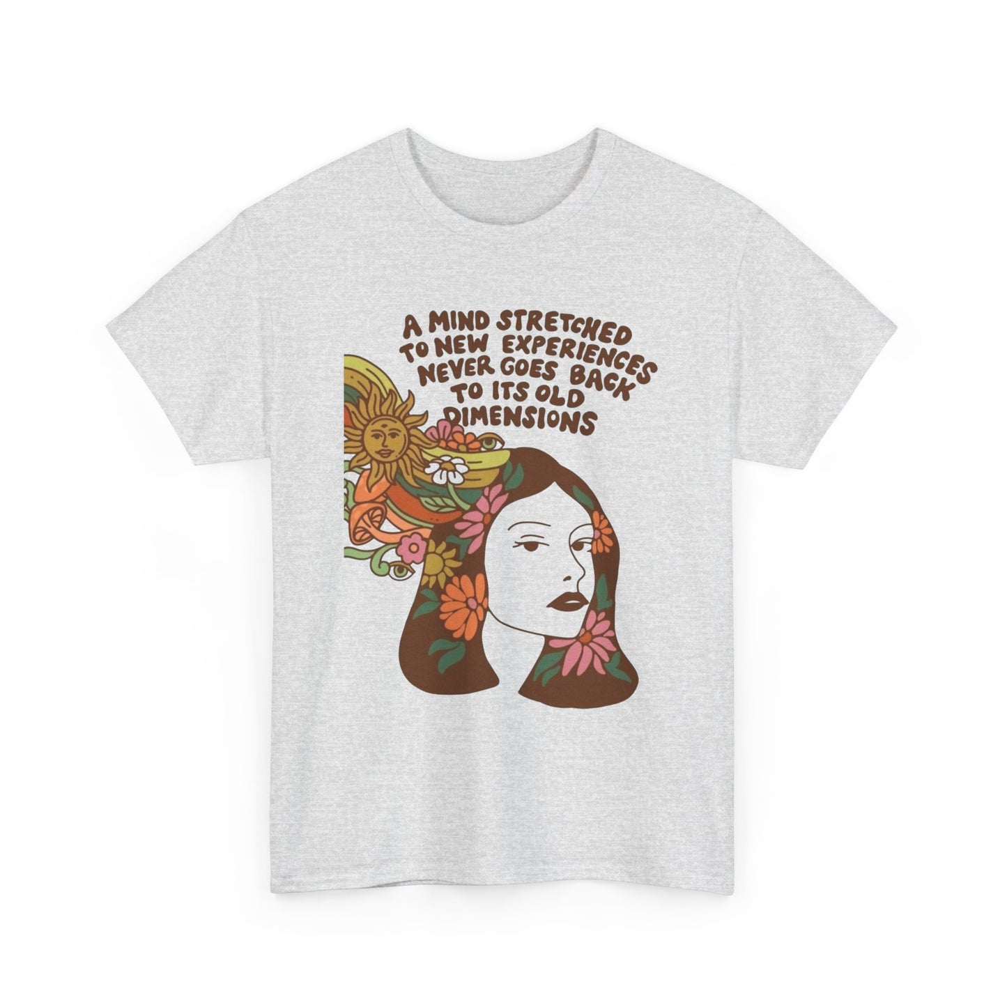 NEW Experiences Traveler Graphic T Shirt NEW ADULT Unisex Heavy Cotton Tee