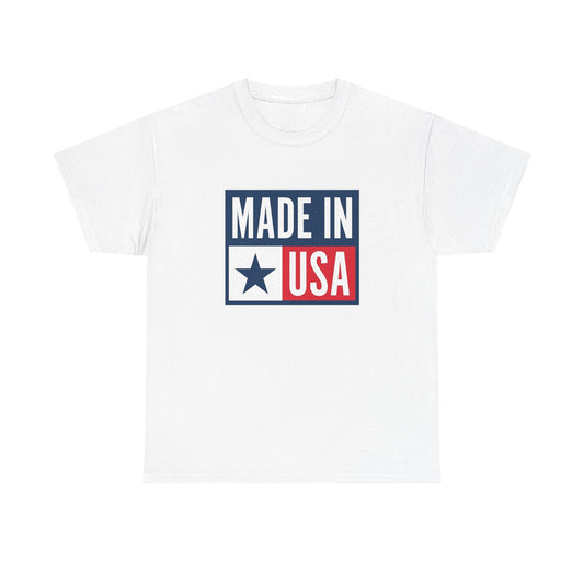 Made In The USA Graphic T Shirt NEW ADULT TEE Cotton