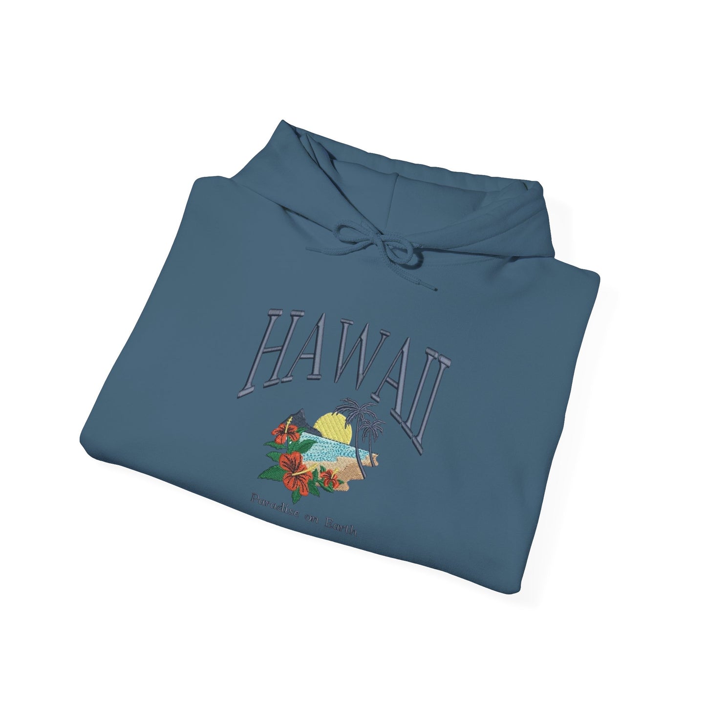 Hawaii Paradise On Earth Graphic Hoodie NEW Heavy Blend™ Sweatshirt