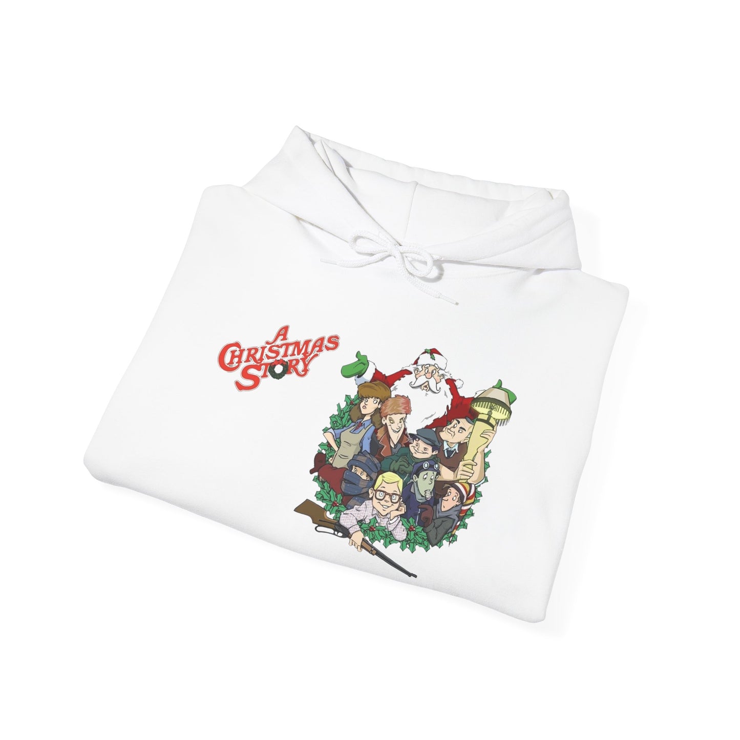 A Christmas Story Graphic Hoodie Unisex Heavy Blend™ Hooded Sweatshirt