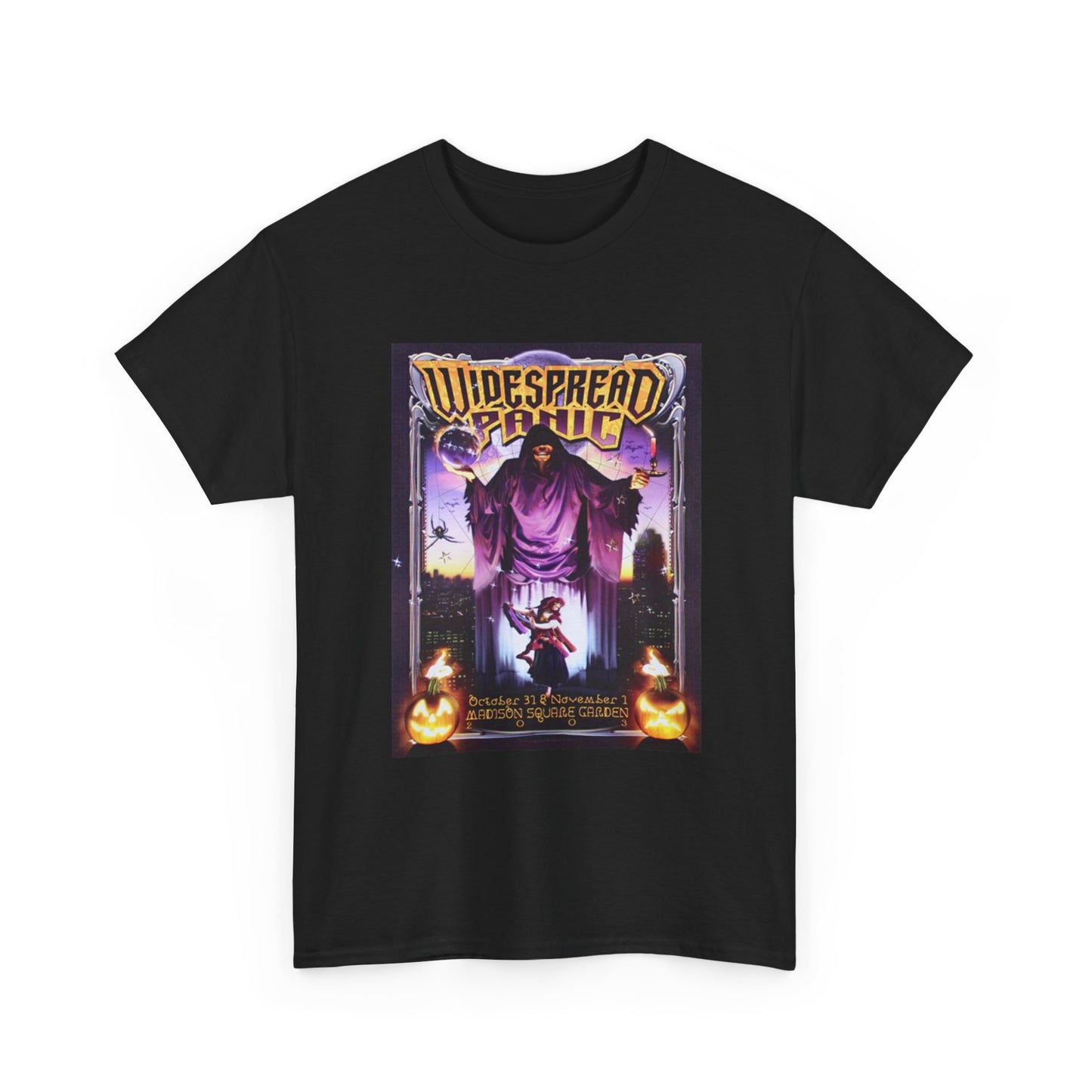 Widespread panic Tshirt Vintage Tour Poster Retro Unisex Heavy Cotton Tee 4