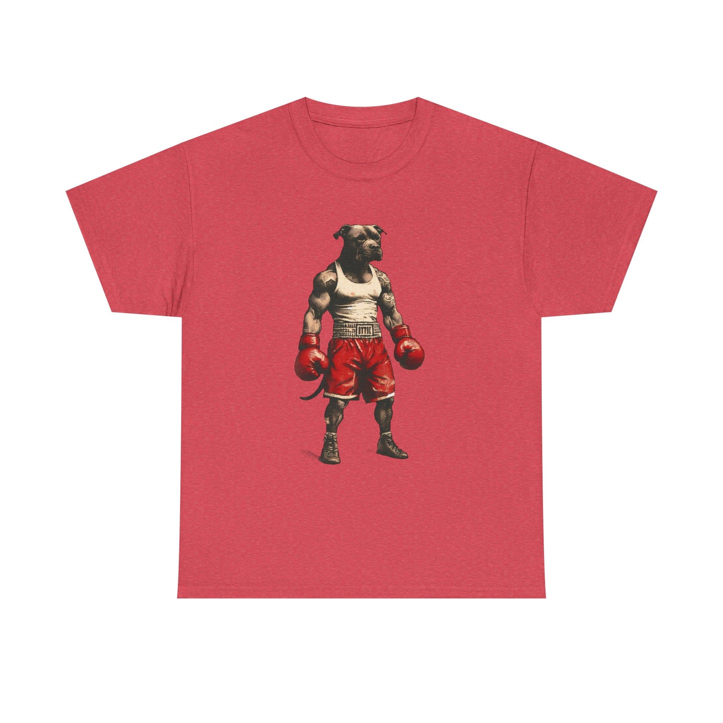 Boxing Pitbull Funny Cute Graphic T Shirt NEW ADULT
