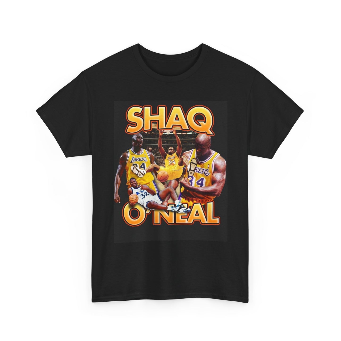 Shaq O'neal Graphic T Shirt Street Wear Apparel Unisex Heavy Cotton Tee