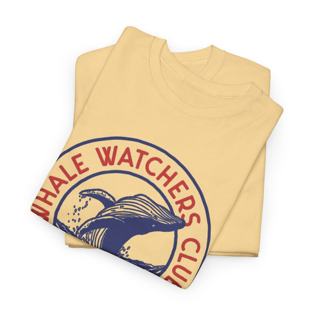Whale Watchers Club Maine Tee | Whale Graphic T-Shirt Men's Graphic T Shirt