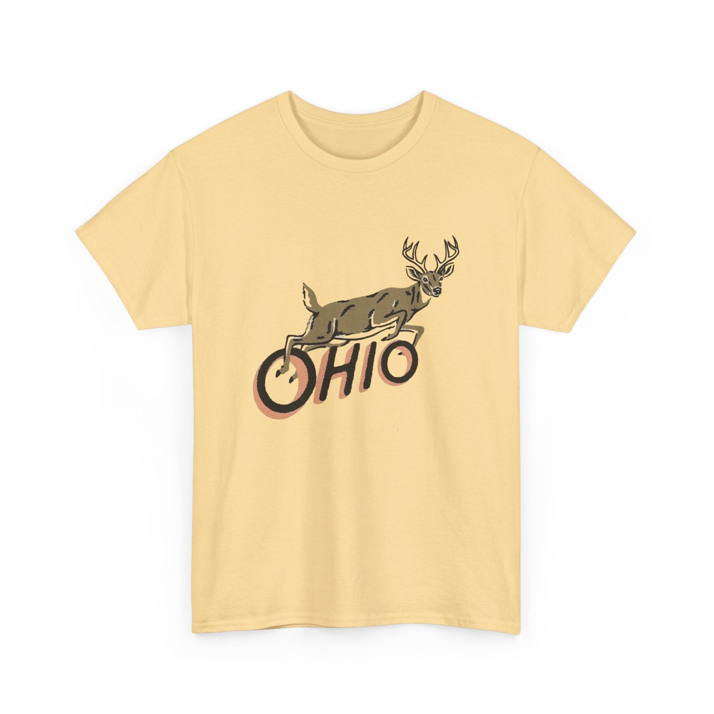 Ohio Bucks Graphic T Shirt NEW ADULT TEE Cotton