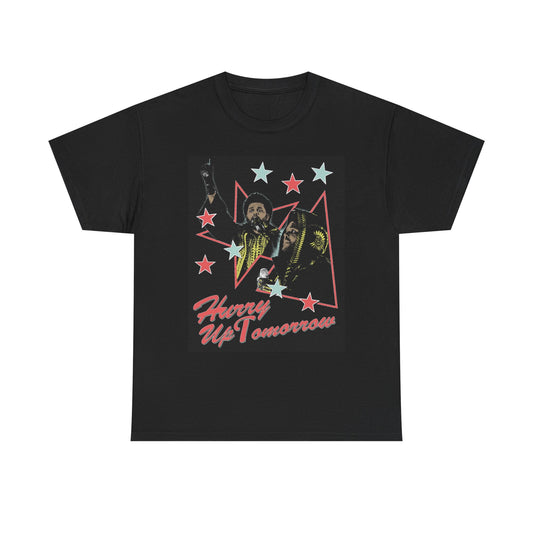 Hurry Up Tomorrow Graphic T Shirt Vintage Unisex Heavy Cotton Tee