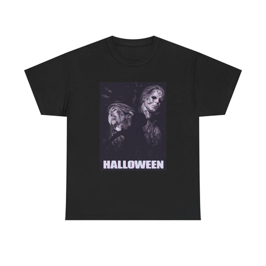 Halloween Tshirt Retro Rob Zombie Graphic Horror Poster Unisex Heavy Cotton Tee