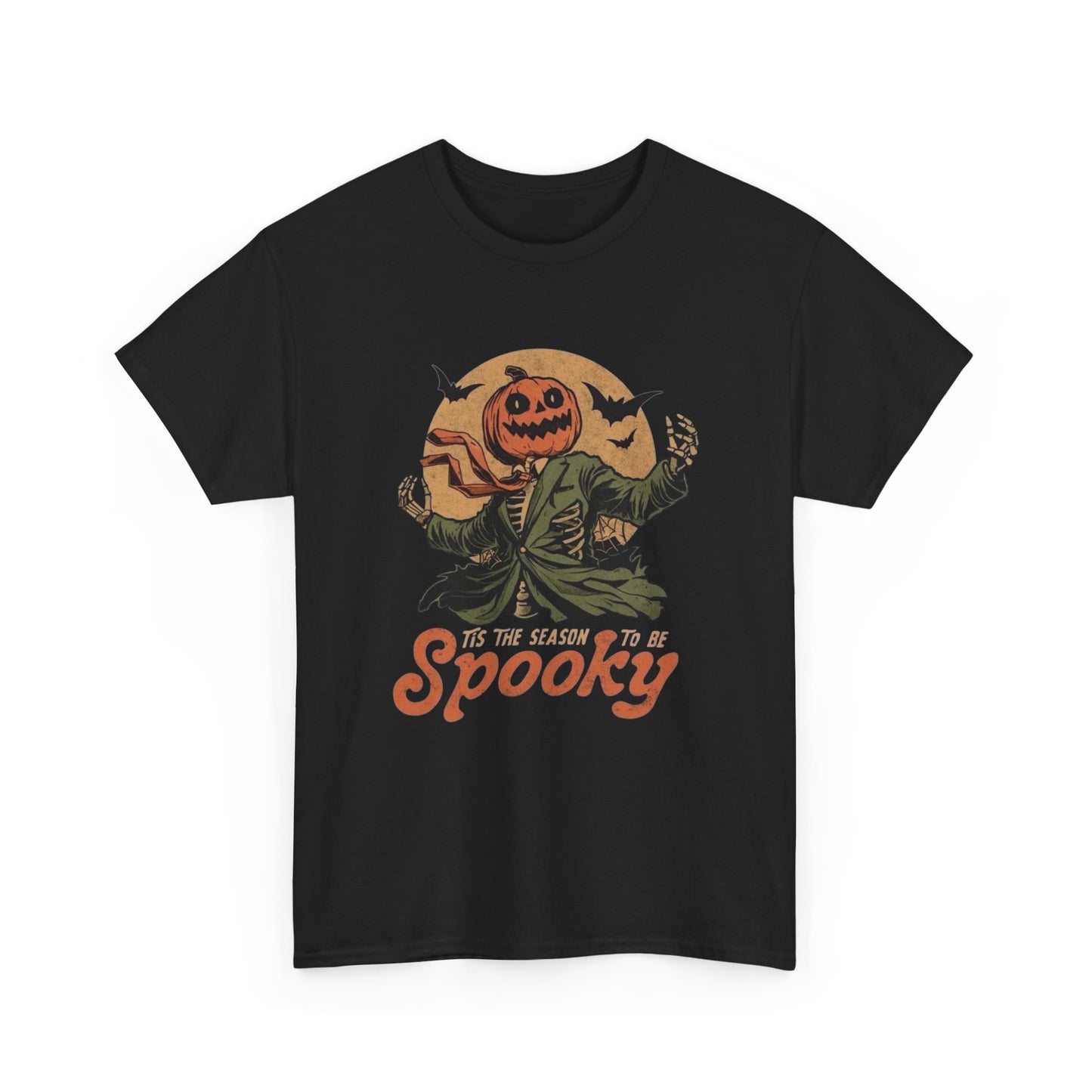Spooky Season Halloween Graphic T Shirt NEW Unisex Heavy Cotton Tee