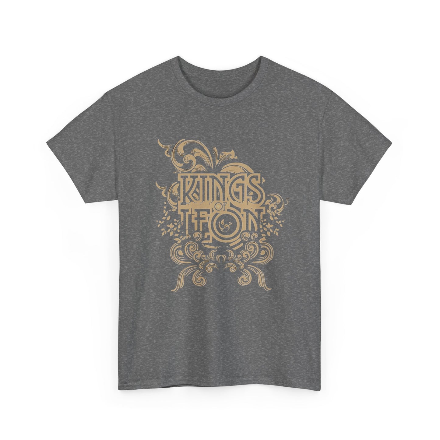 Kings Of Leon T Shirt Retro Logo Art Album Rock Unisex Heavy Cotton Tee