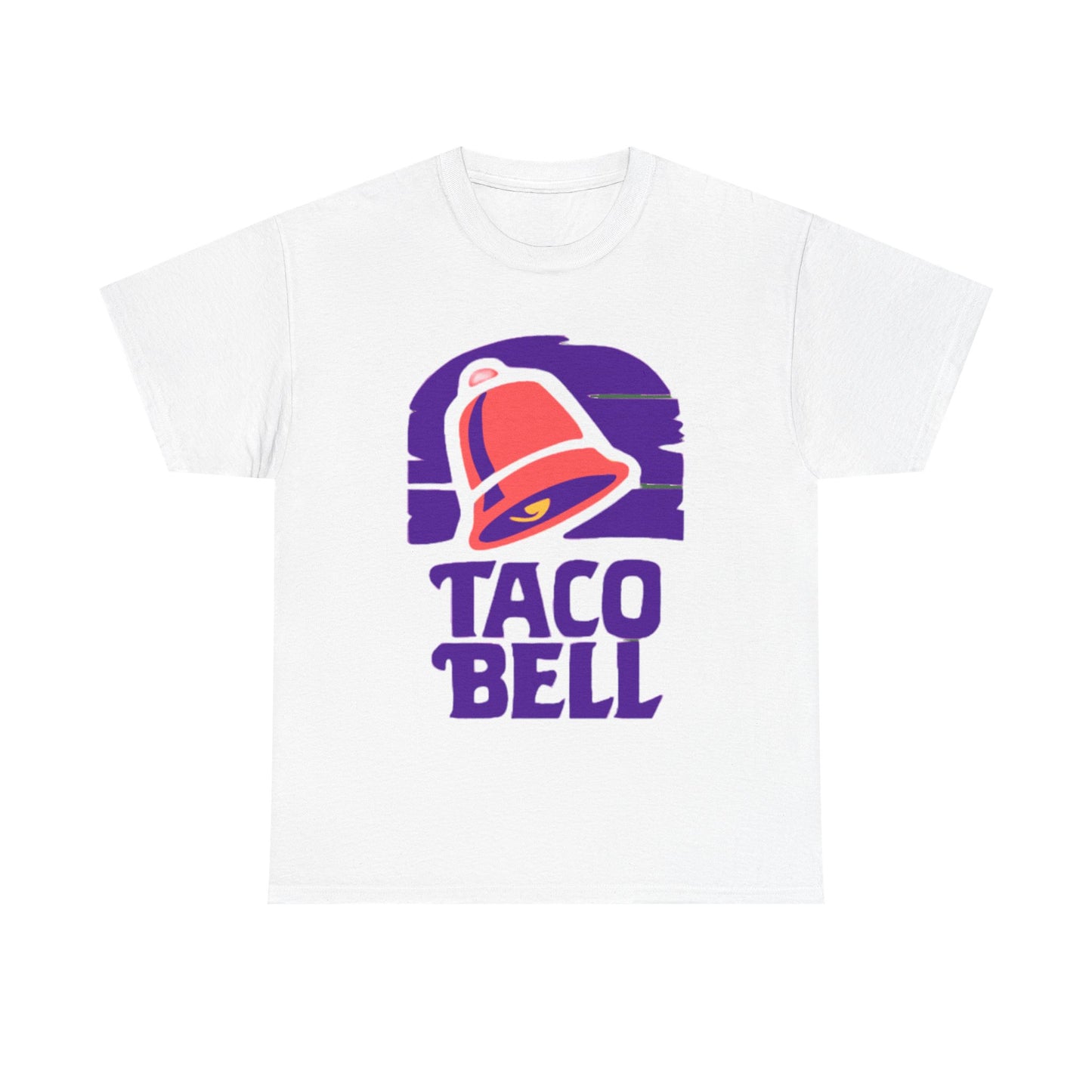 Taco Bell Shirt Funny Gift Retro Logo Mexican Restaurant Unisex Heavy Cotton Tee