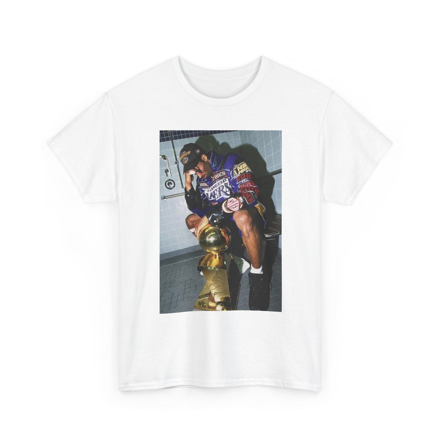 Kobe Graphic T Shirt Vintage Trophy Championship Unisex Heavy Cotton Tee