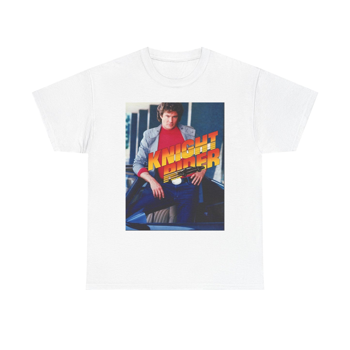 Knight Rider Graphic T Shirt Retro Tv Unisex Heavy Cotton Tee
