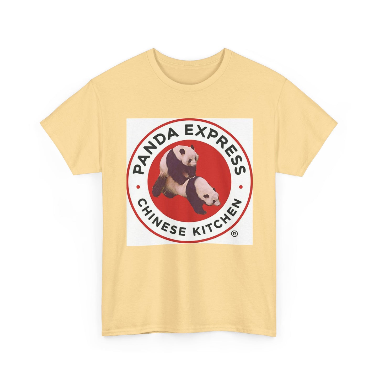 Panda Express Chinese food funny graphic food truck Unisex Heavy Cotton Tee