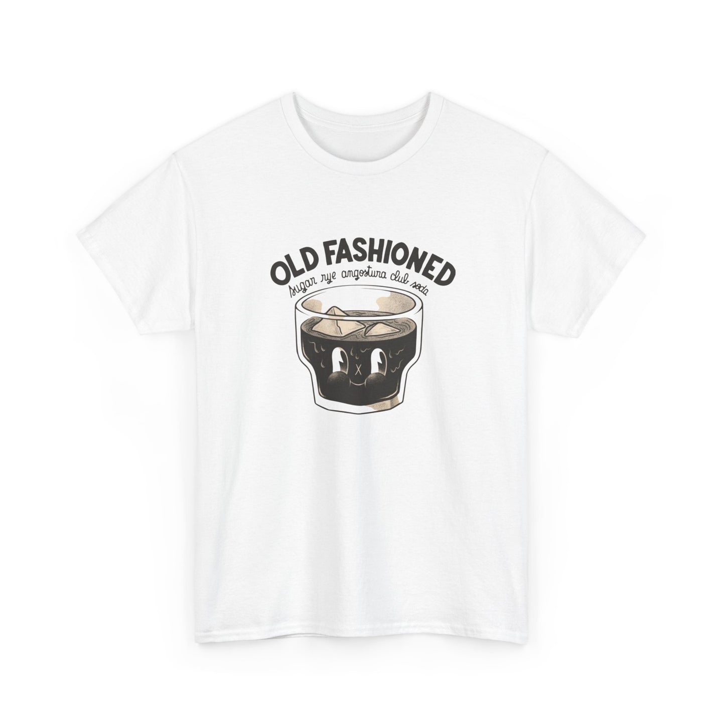 Old Fashioned Whiskey Graphic T Shirt ADULT NEW