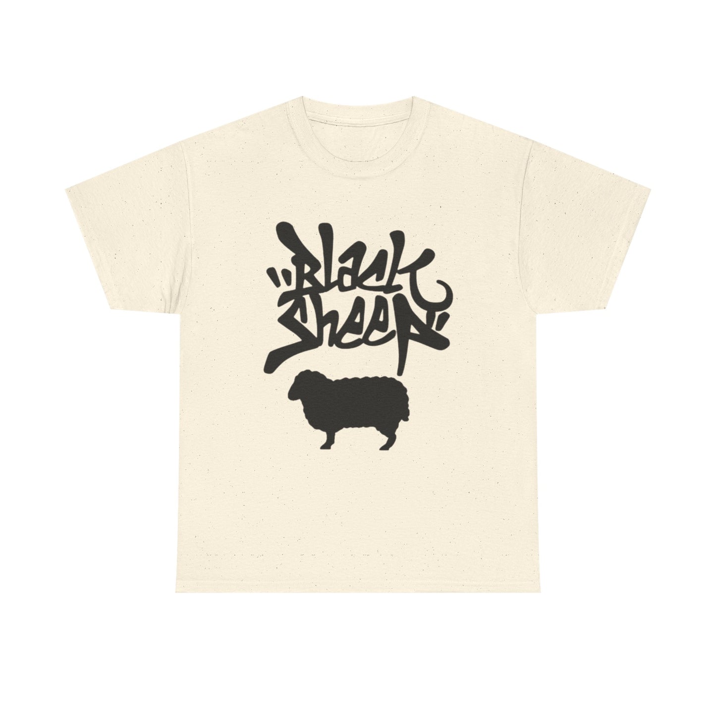 Black Sheep T Shirt Graphic Unisex Heavy Cotton Tee NEW GIFT