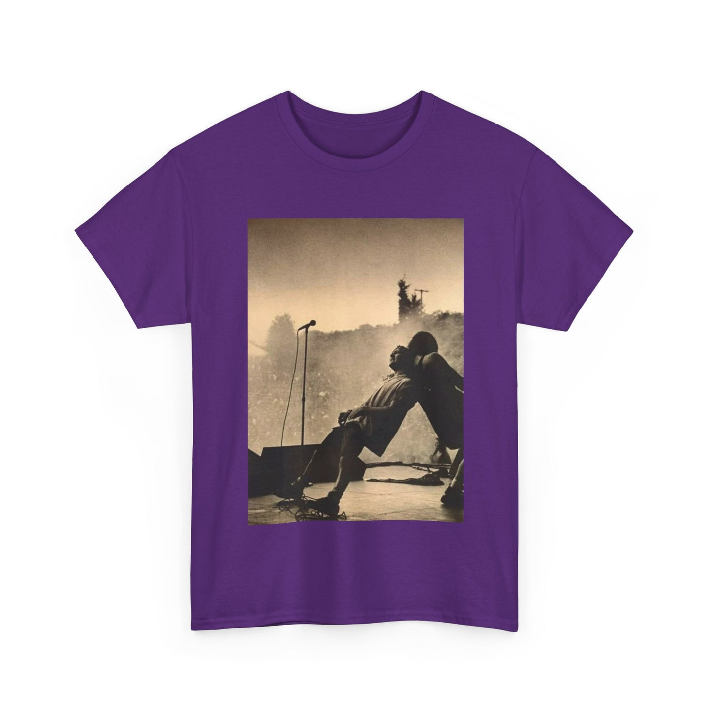 Pearl Jam TShirt vintage grunge stage  photo Unisex Heavy Cotton Tee OFFICIAL