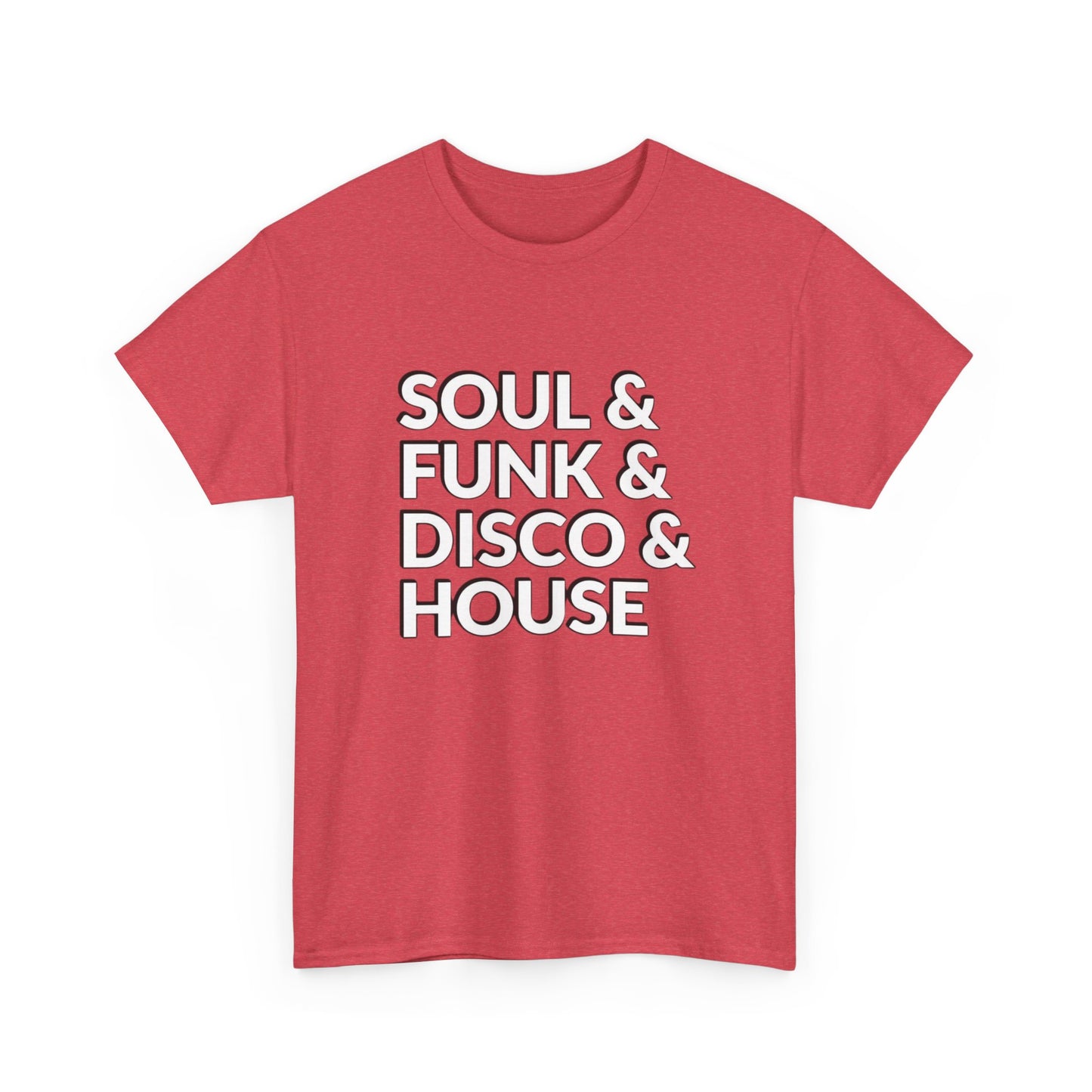 Soul Funk And Disco Graphic T Shirt Unisex Heavy Cotton Tee