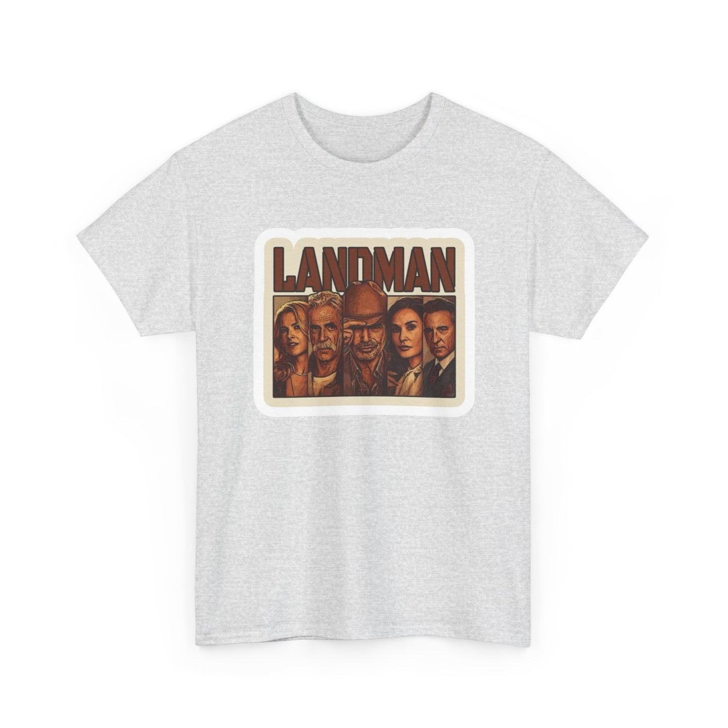 Landman Graphic T Shirt NEW Unisex Heavy Cotton Tee