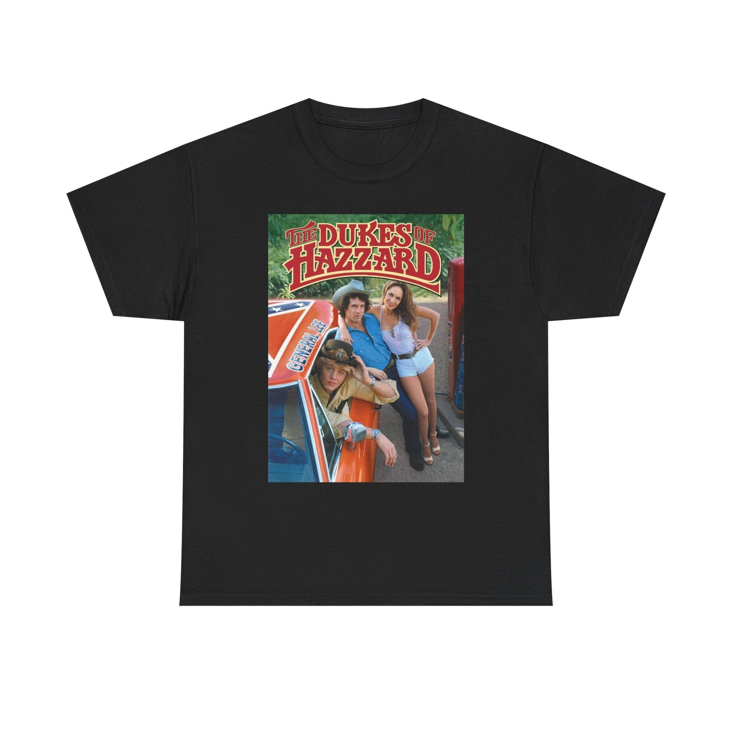Dukes Of Hazzard Graphic T Shirt Vintage Poster Retro Unisex Heavy Cotton Tee 3