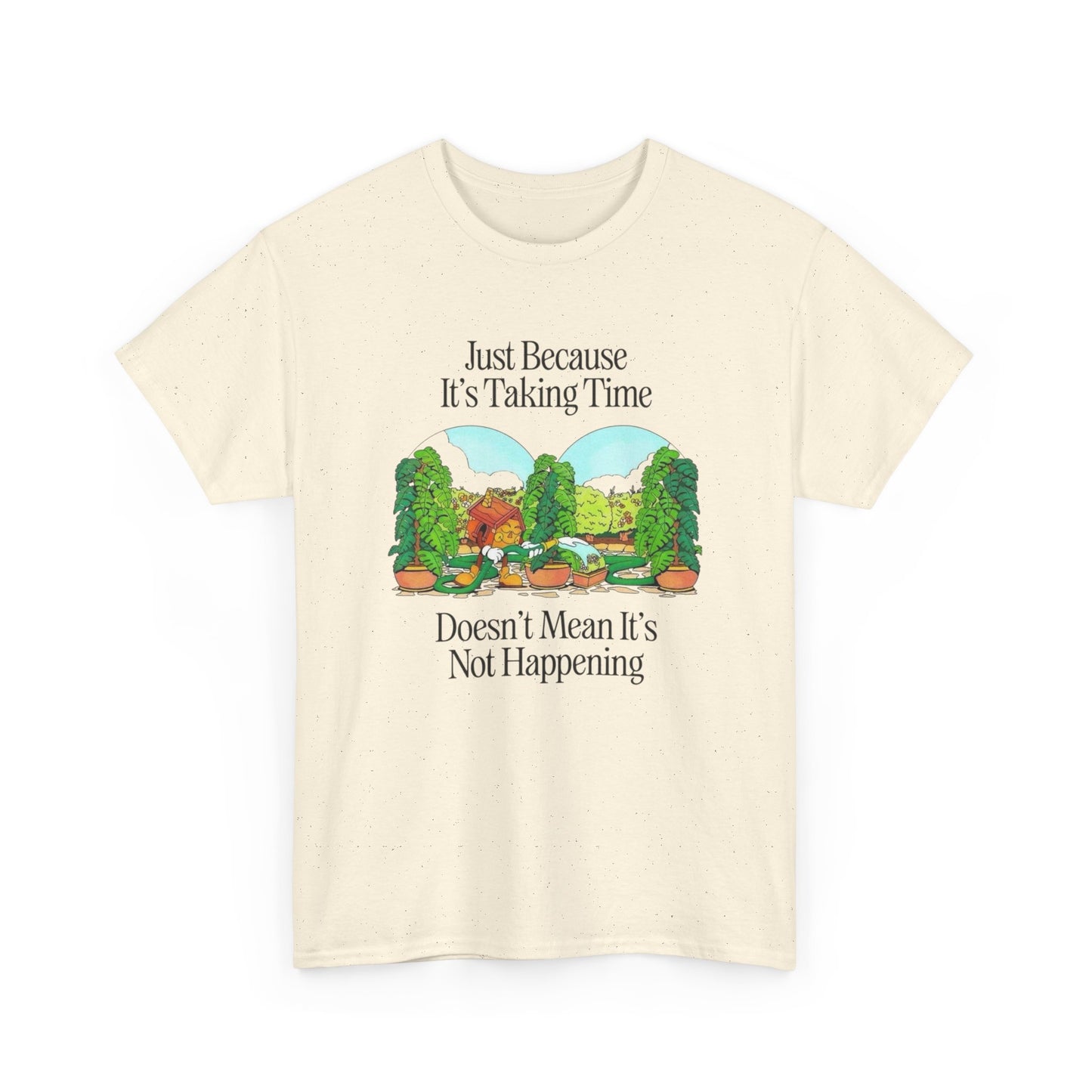 Motivation Its Happening Graphic T Shirt Unisex Heavy Cotton Tee Gift Vintage