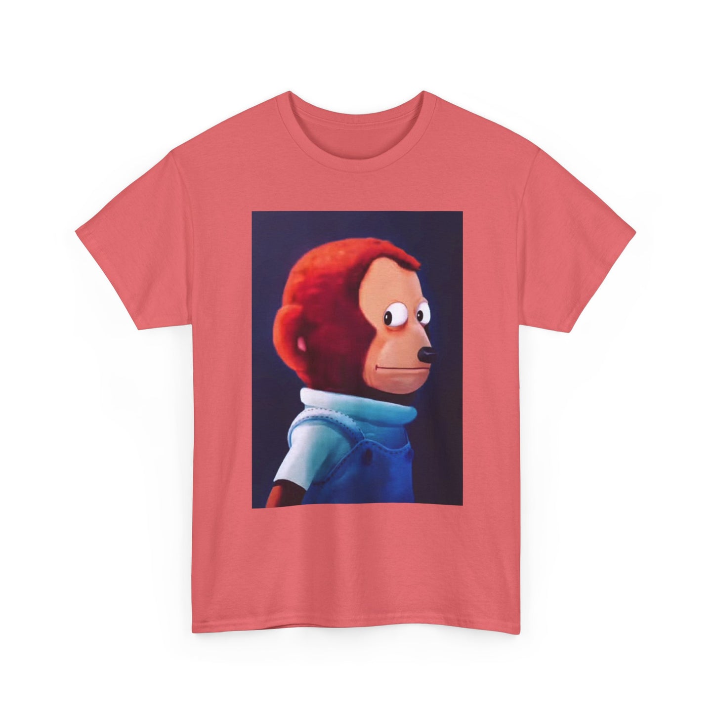 Funny Side Eye Jokes T Shirt MEME Comedy Cartoon Painting Unisex Heavy Cotton