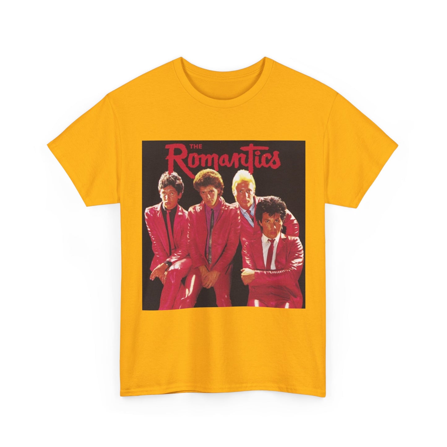 The Romantics Tshirt Vintage Band Poster Retro Unisex Heavy Cotton Tee