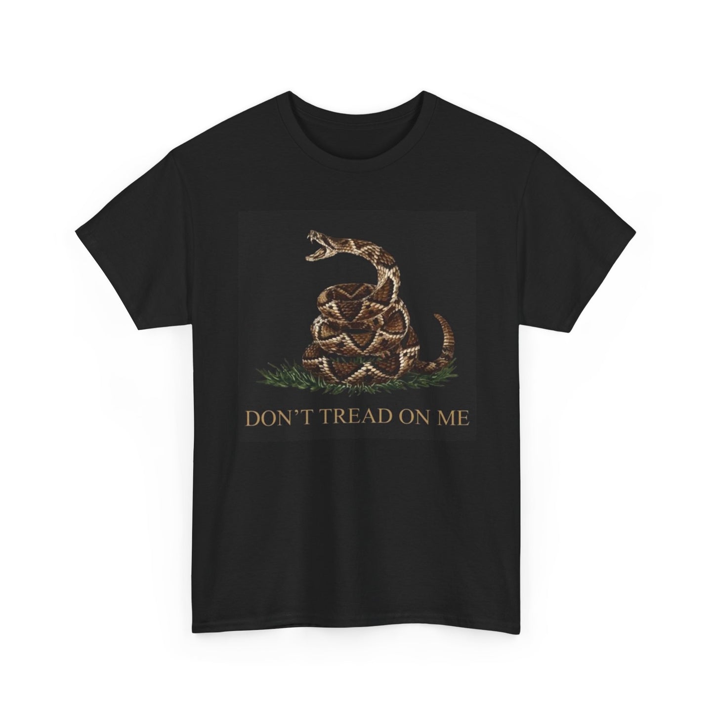 Don't Tread On Me Graphic T Shirt USA Unisex Heavy Cotton Tee