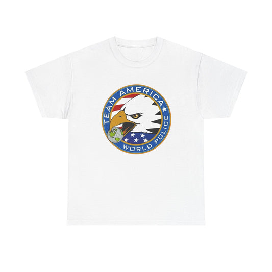 Team America World Police Graphic T Shirt NEW Unisex Heavy Cotton Tee