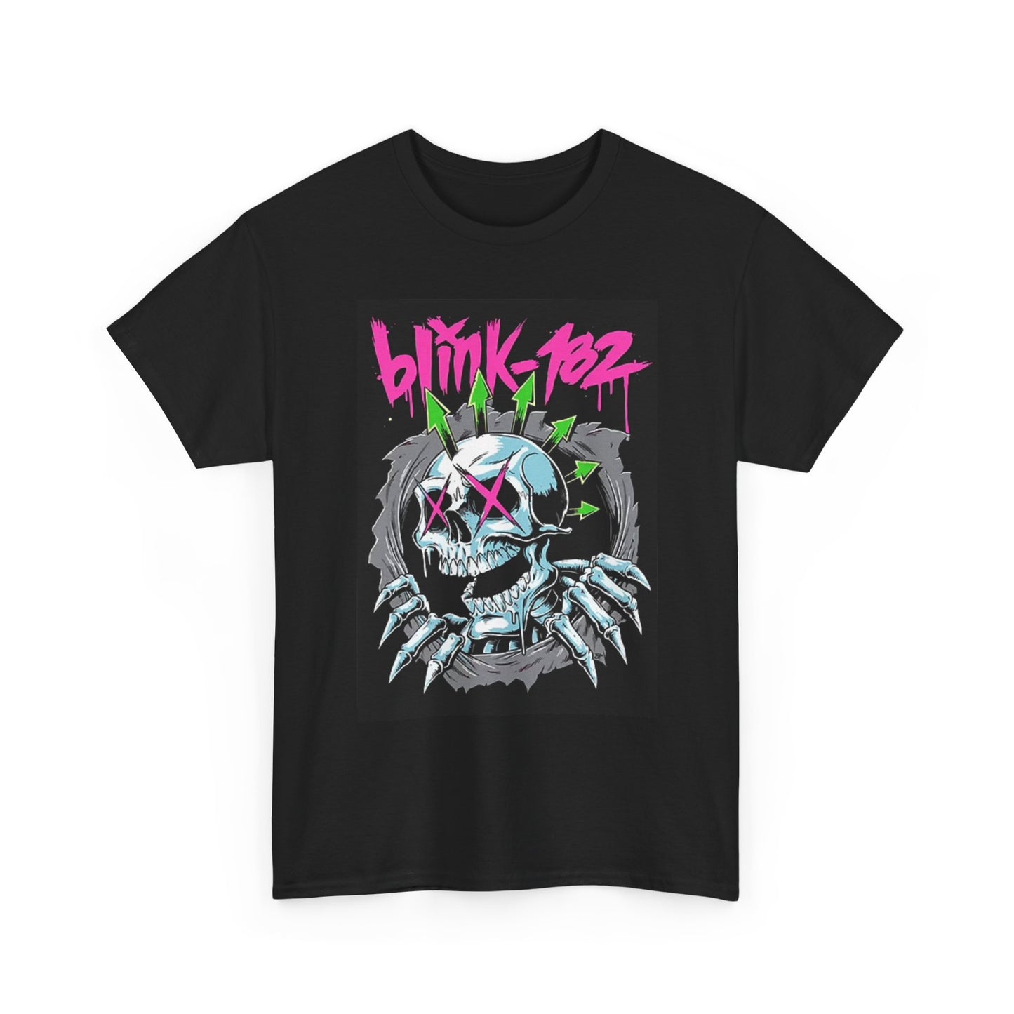 Blink 182 Graphic T Shirt Vintage Punk Rock Unisex Heavy Cotton Tee