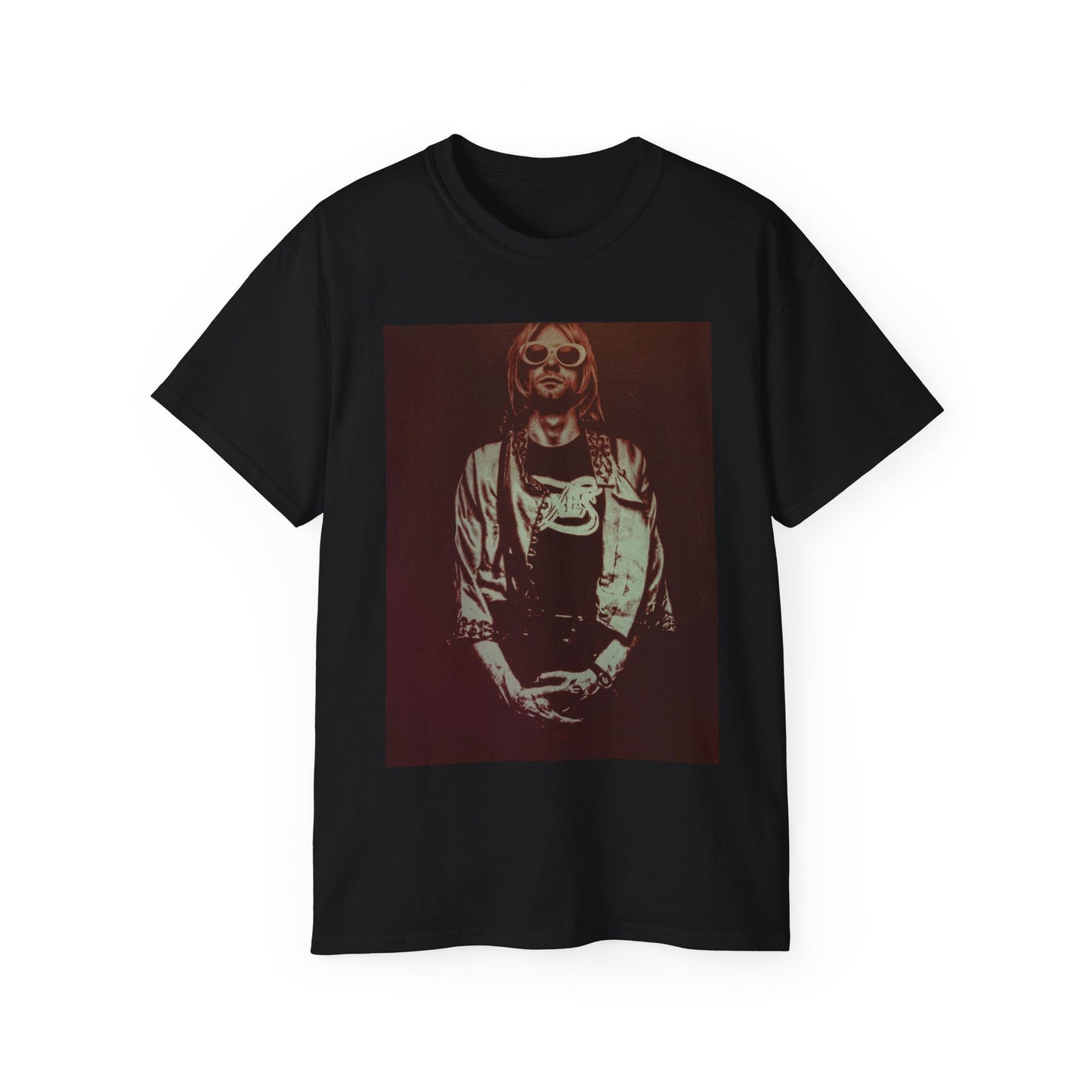 Nirvana Kurt cobain vintage grunge 90s rock Unisex Ultra Cotton Tee