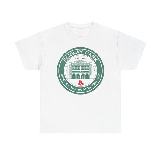 Fenway Park Graphic T Shirt Vintage Boston Baseball Unisex Heavy Cotton Tee