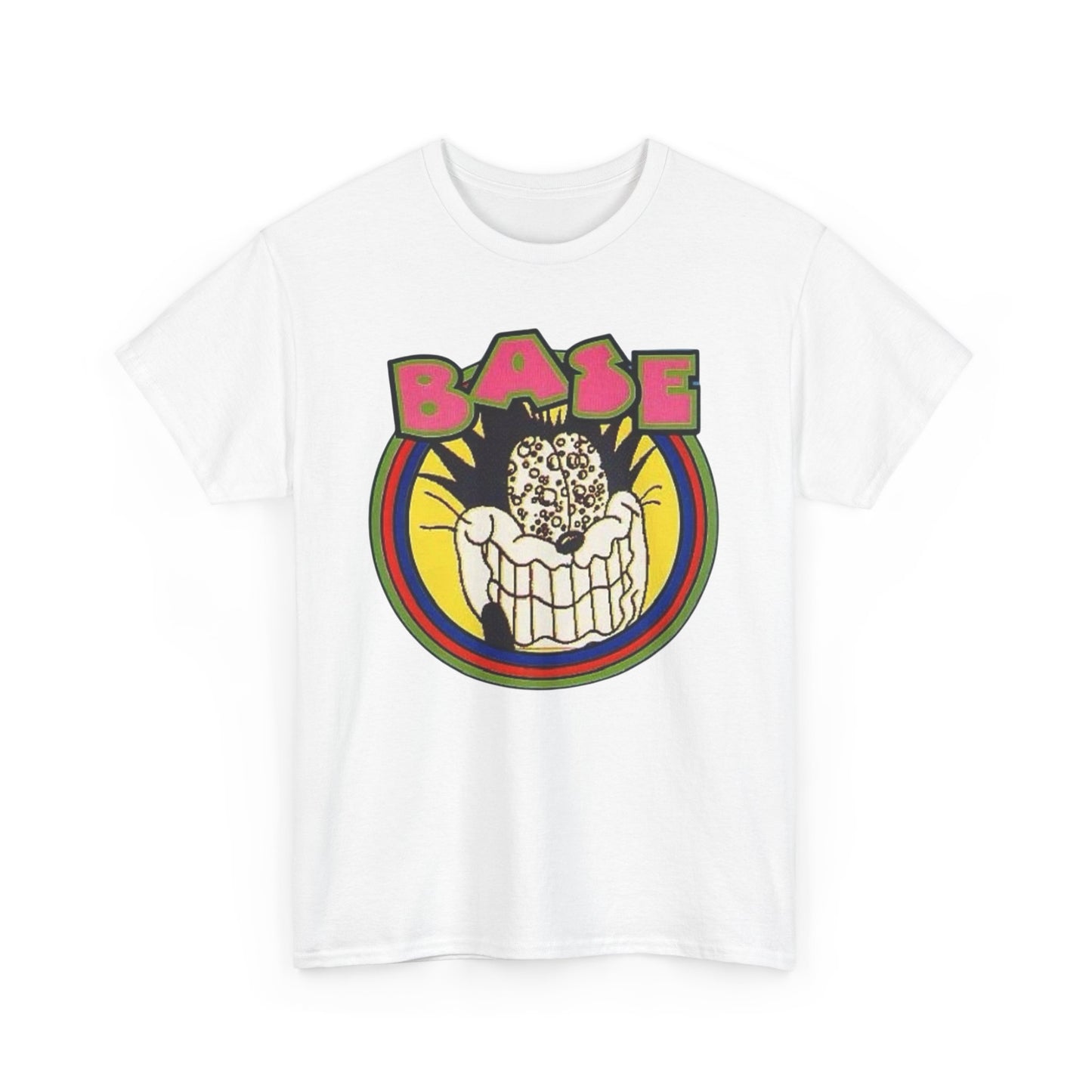 Base Kitty Funny Graphic T-Shirt Unisex Heavy Cotton Tee Gift