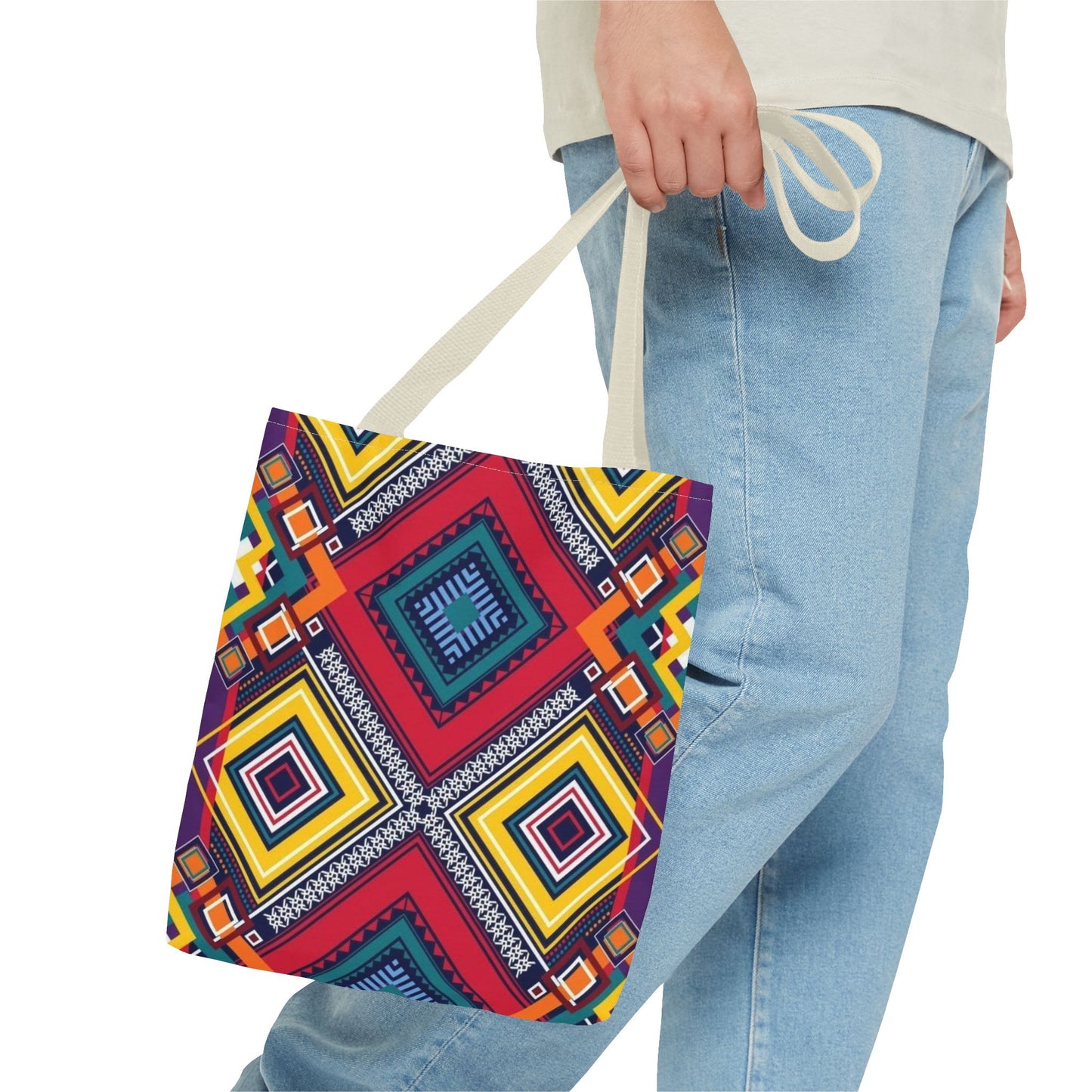 BRAND NEW WESTERN PRINT Multi Color TOTE BAG Fast Shipping (AOP)10