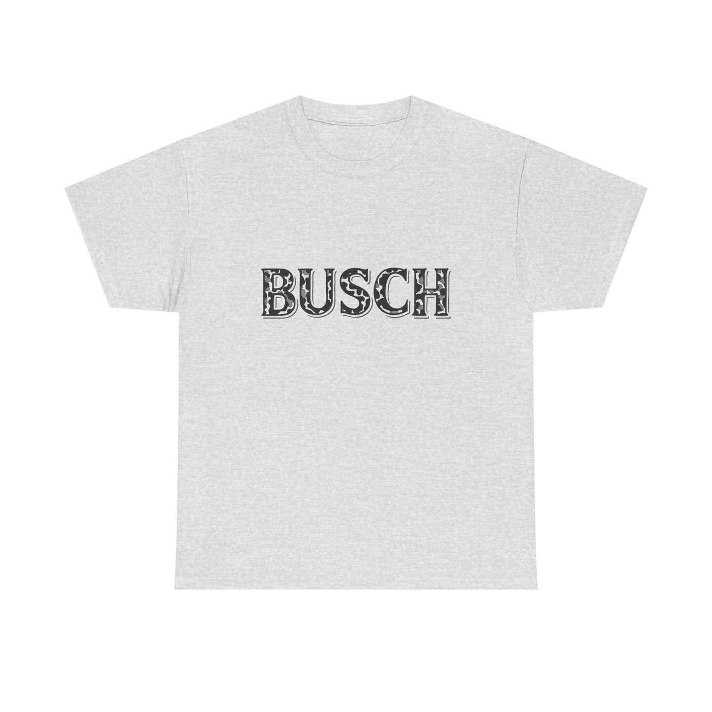 Busch Beer MULTIPLE COLORS Graphic T Shirt NEW Unisex Heavy Cotton Tee