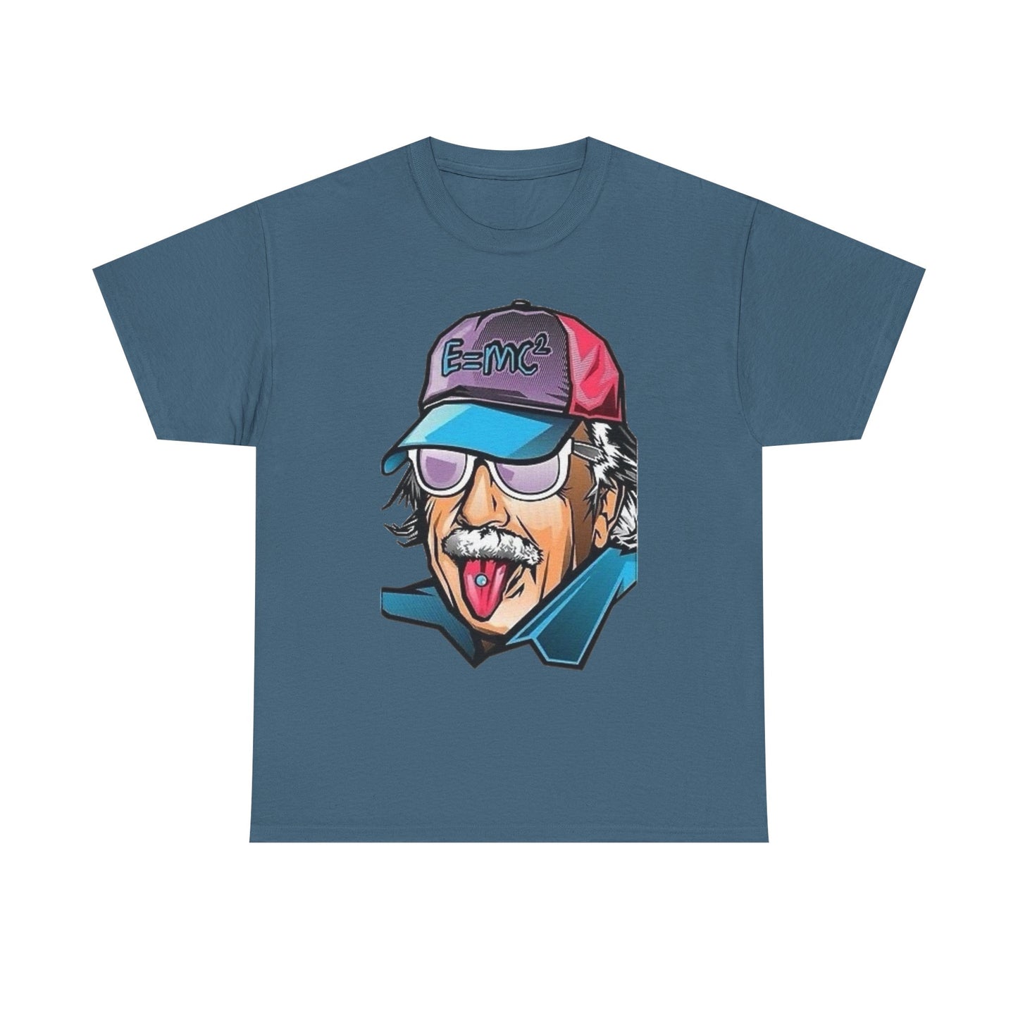 Einstein Tripping Funny Graphic T Shirt NEW Unisex Heavy Cotton Tee