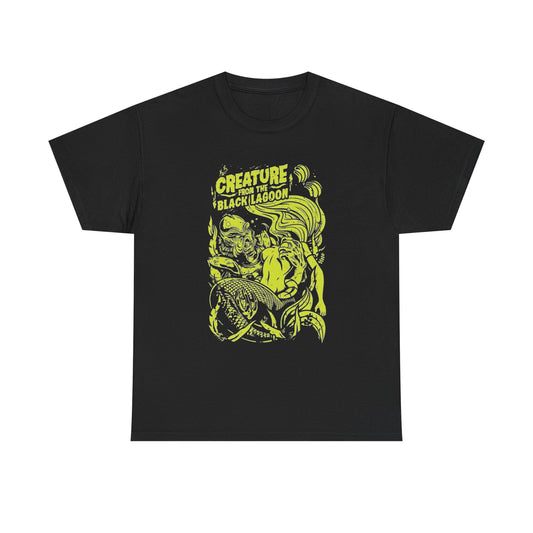Creature From The Black Lagoon Graphic T Shirt Unisex Heavy Cotton Tee GIFT