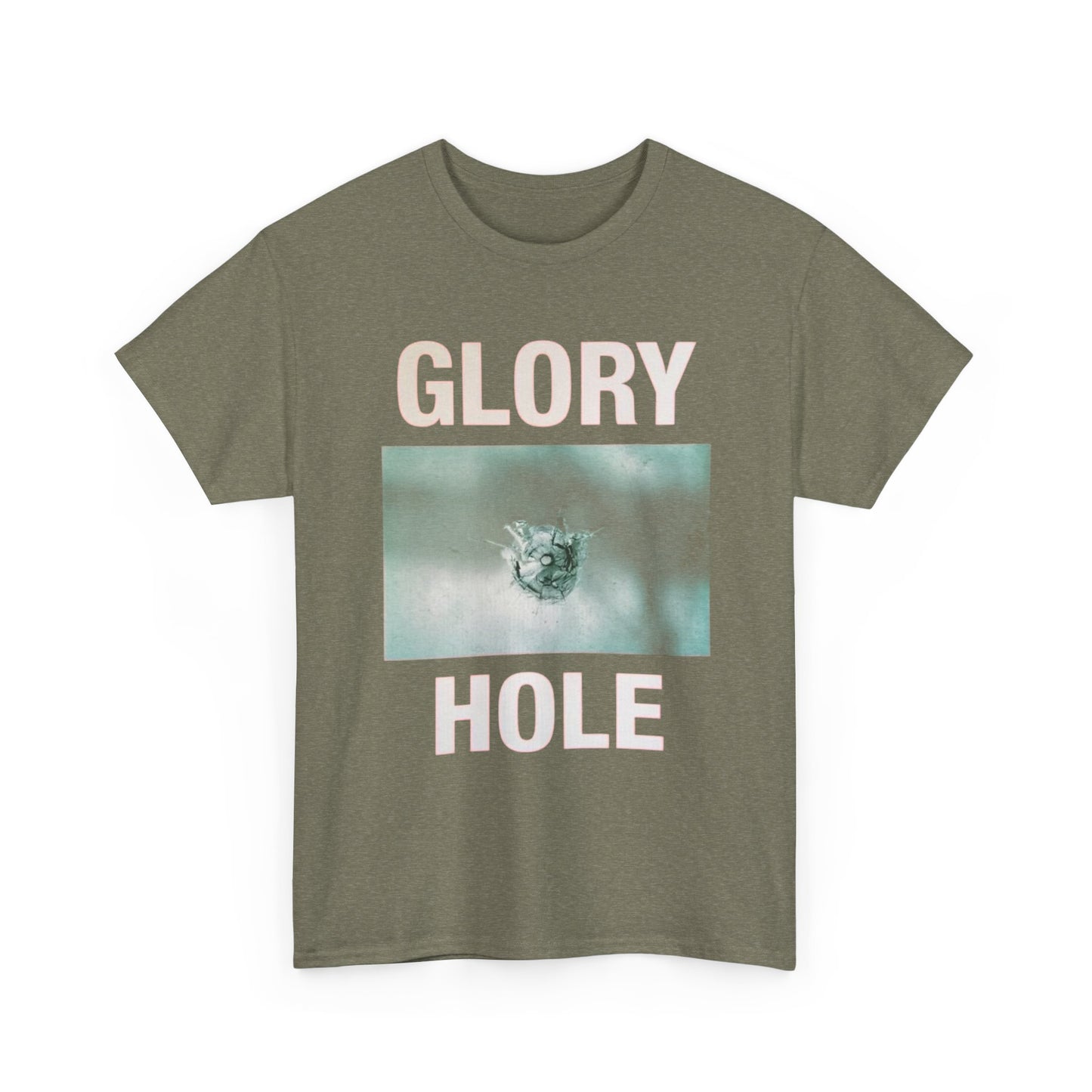 Glory Hole Graphic T Shirt Unisex Heavy Cotton Tee Gift New