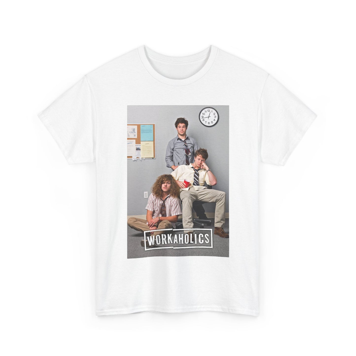 Workaholics T Shirt Funny Comedy Central Gift Vintage Show Unisex Heavy Cotton