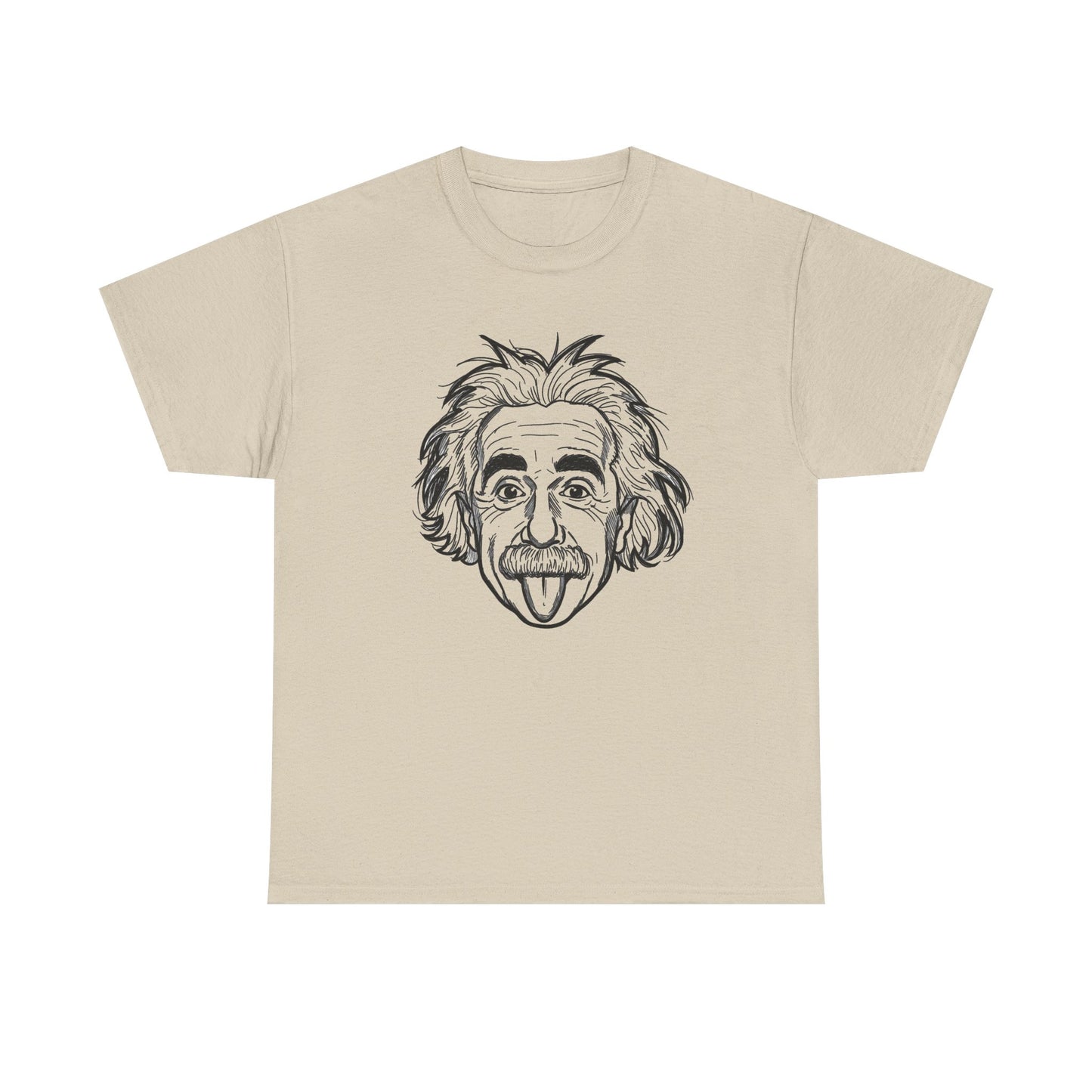 Einstein Science Vintage Funny Graphic T Shirt NEW Unisex Heavy Cotton Tee